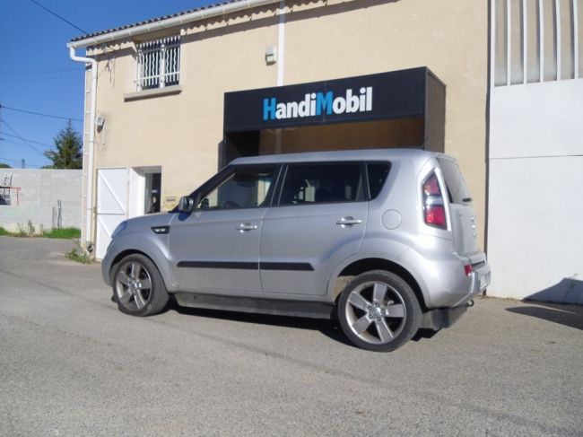 Kia soul Emotion occasion aménagée pour conduite en fauteuil roulant